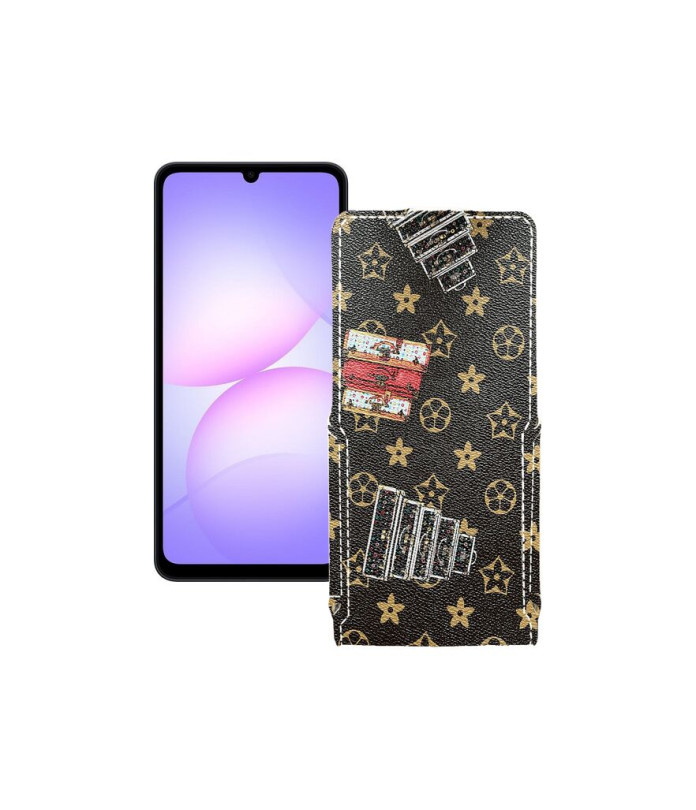 Чохол-флип з екошкіри для телефону Samsung Galaxy M07 4G (M075)