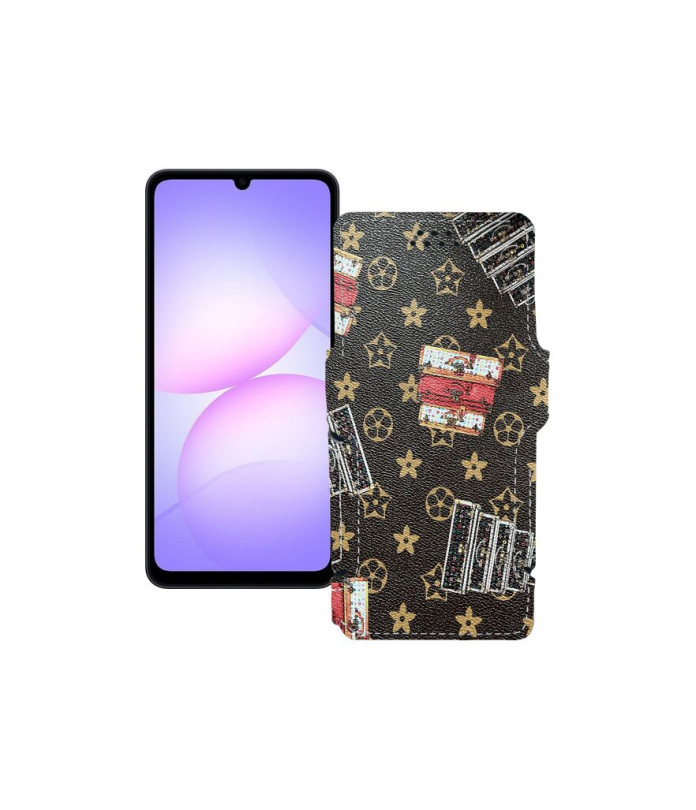 Чохол-книжка з екошкіри для телефону Samsung Galaxy M07 4G (M075)