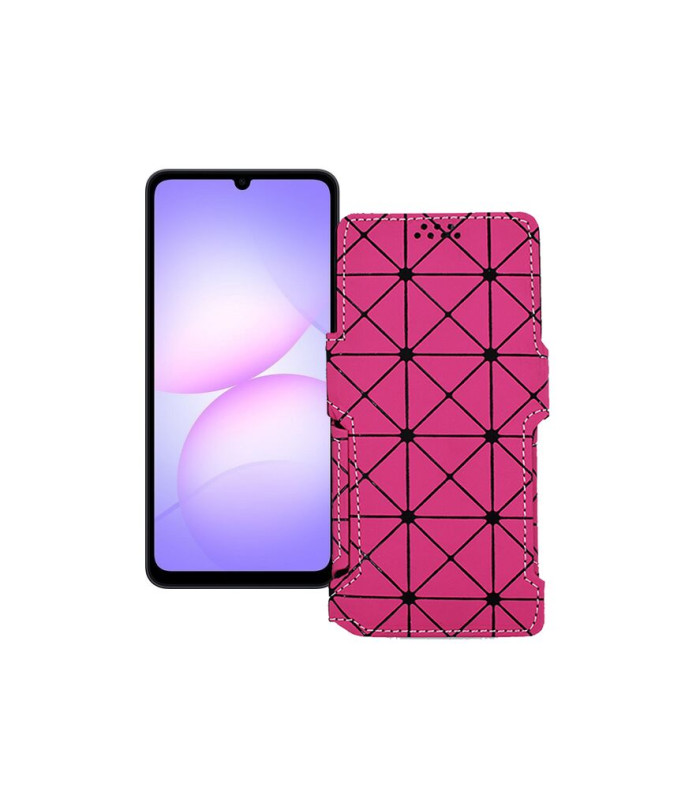 Чохол-книжка з екошкіри для телефону Samsung Galaxy M07 4G (M075)