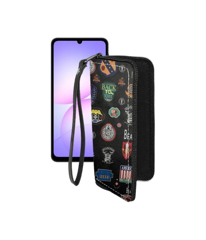 Чохол-гаманець з екошкіри для телефону Samsung Galaxy M07 4G (M075)