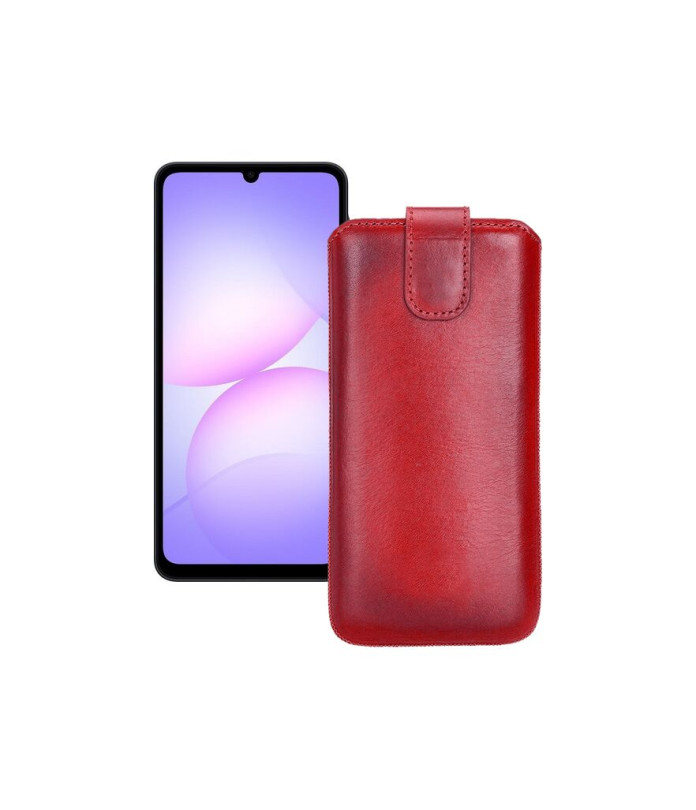 Витяжка з екошкіри для телефону Samsung Galaxy M07 4G (M075)