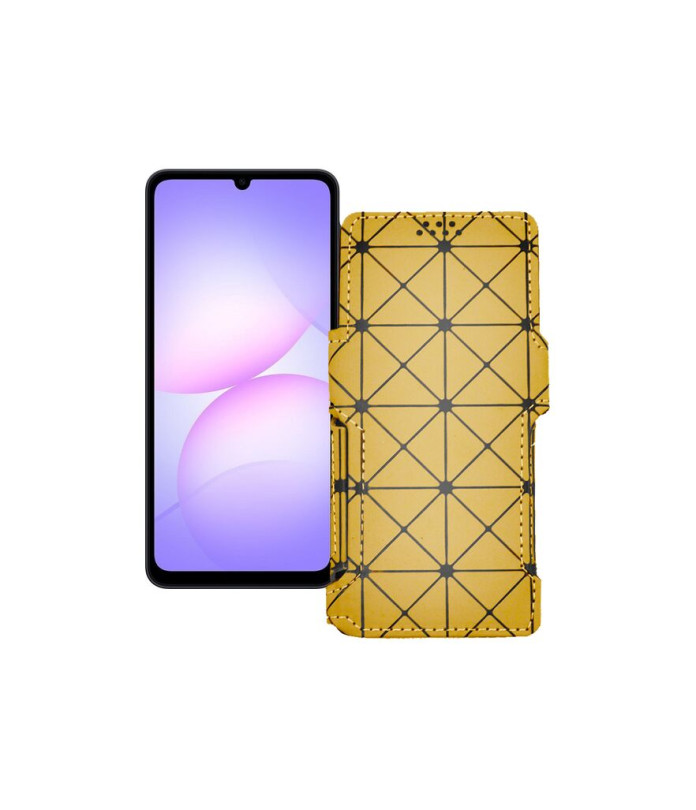 Чохол-книжка з екошкіри для телефону Samsung Galaxy M07 4G (M075)