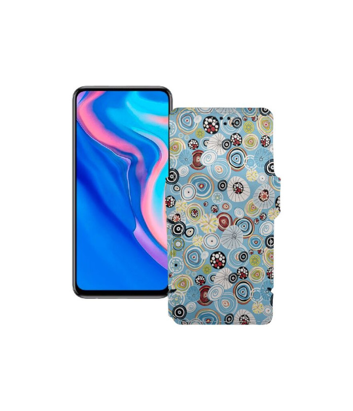 Чохол-книжка з екошкіри для телефону Huawei Y9 Prime