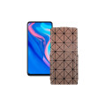 Чохол-флип з екошкіри для телефону Huawei Y9 Prime