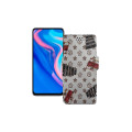 Чохол-книжка з екошкіри для телефону Huawei Y9 Prime