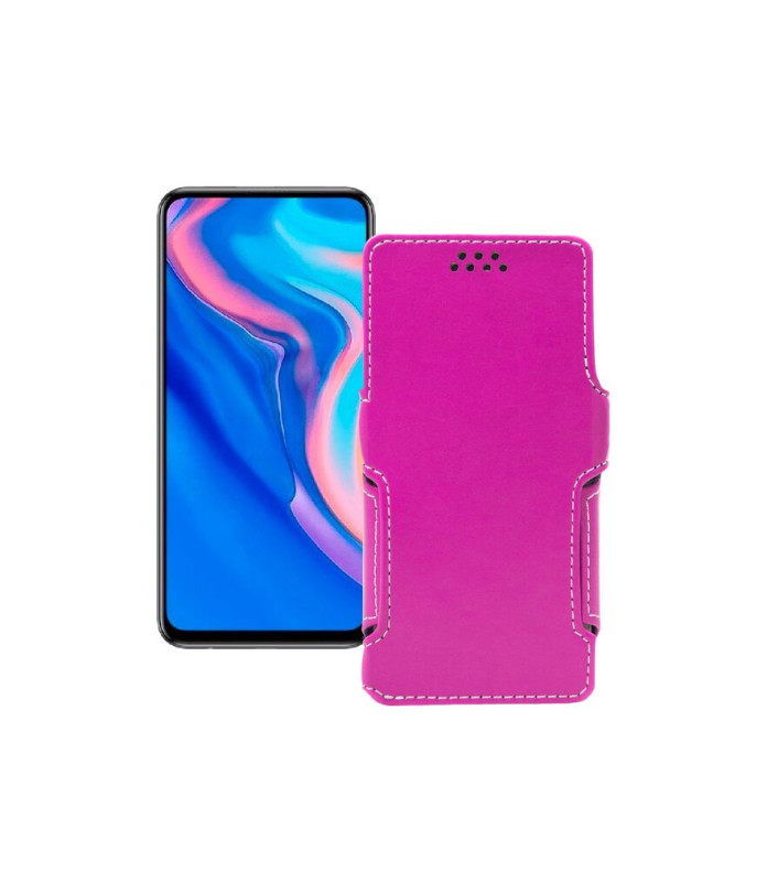 Чохол-книжка з екошкіри для телефону Huawei Y9 Prime