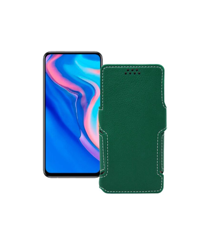 Чохол-книжка з екошкіри для телефону Huawei Y9 Prime