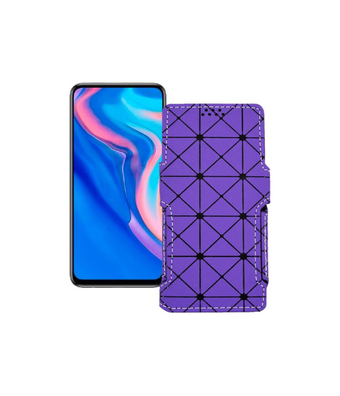 Чохол-книжка з екошкіри для телефону Huawei Y9 Prime