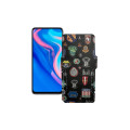 Чохол-книжка з екошкіри для телефону Huawei Y9 Prime