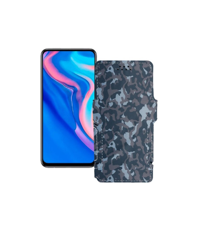 Чохол-книжка з екошкіри для телефону Huawei Y9 Prime