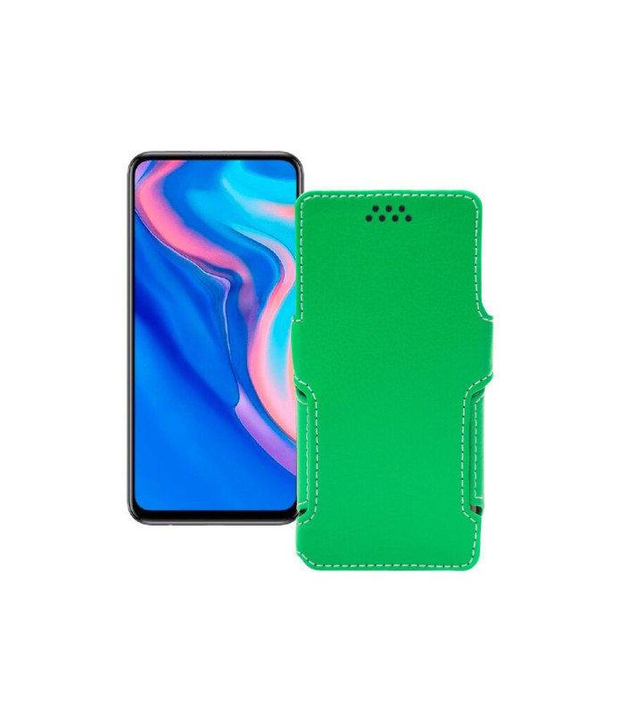 Чохол-книжка з екошкіри для телефону Huawei Y9 Prime