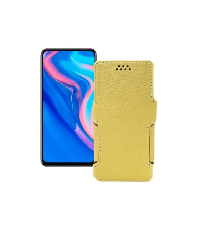 Чохол-книжка з екошкіри для телефону Huawei Y9 Prime