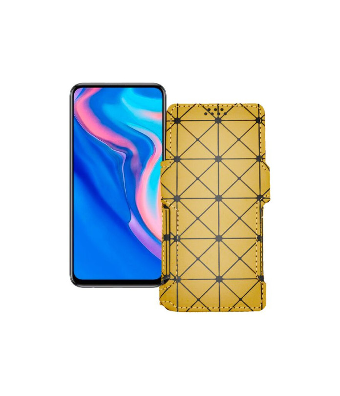 Чохол-книжка з екошкіри для телефону Huawei Y9 Prime