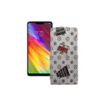 Чохол-флип з екошкіри для телефону LG Q9