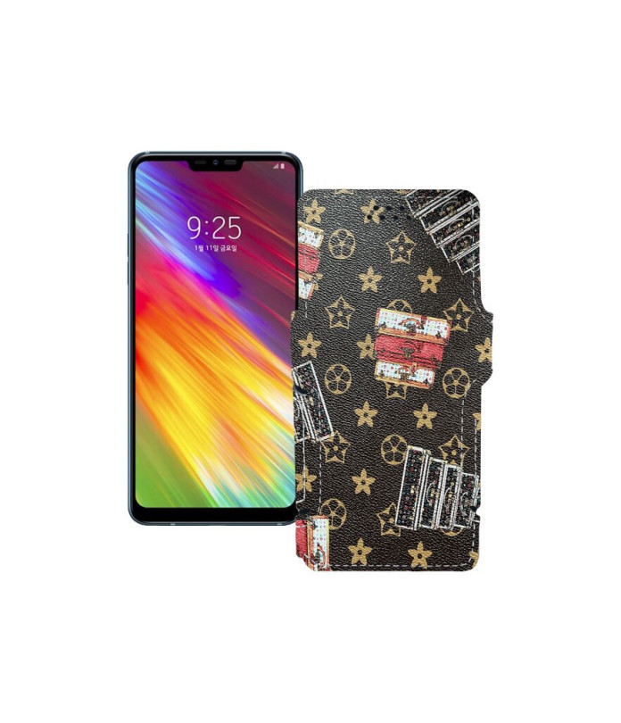 Чохол-книжка з екошкіри для телефону LG Q9