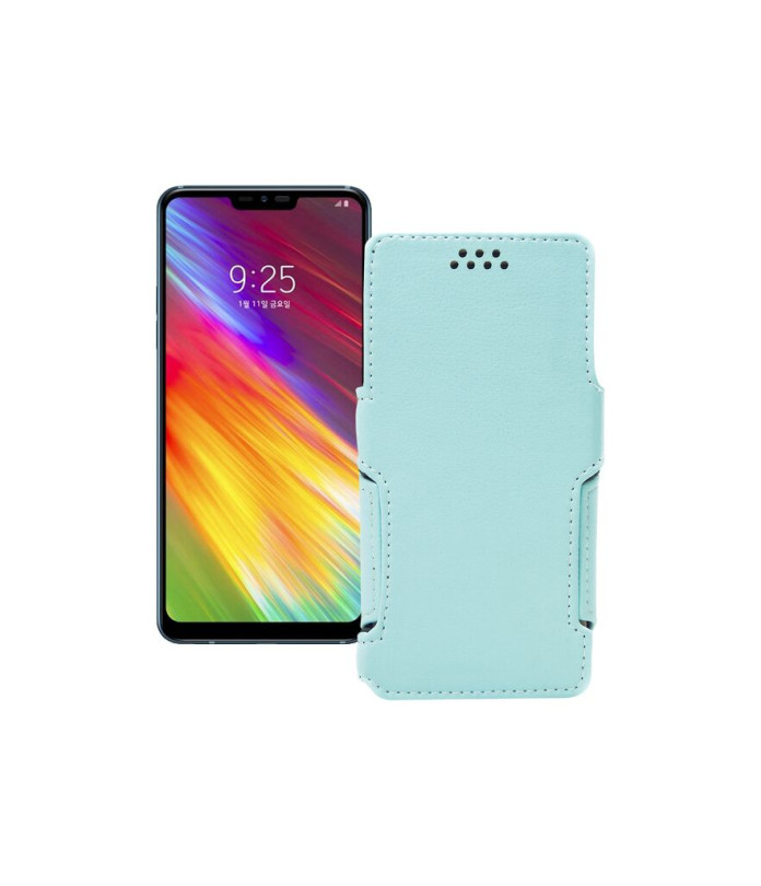 Чохол-книжка з екошкіри для телефону LG Q9