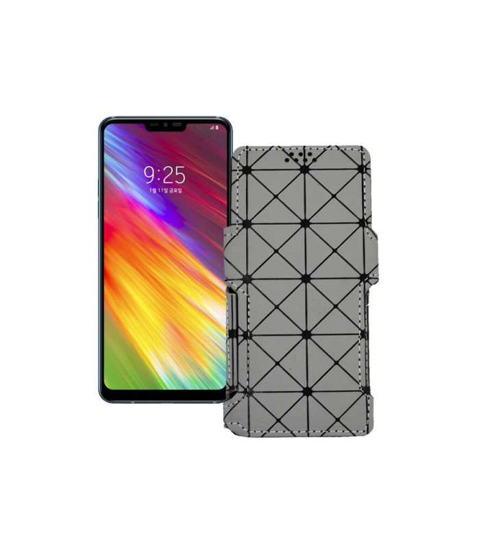 Чохол-книжка з екошкіри для телефону LG Q9