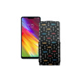 Чохол-флип з екошкіри для телефону LG Q9