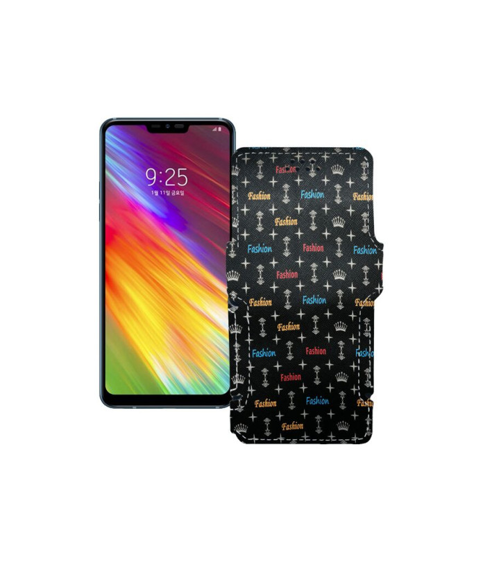 Чохол-книжка з екошкіри для телефону LG Q9