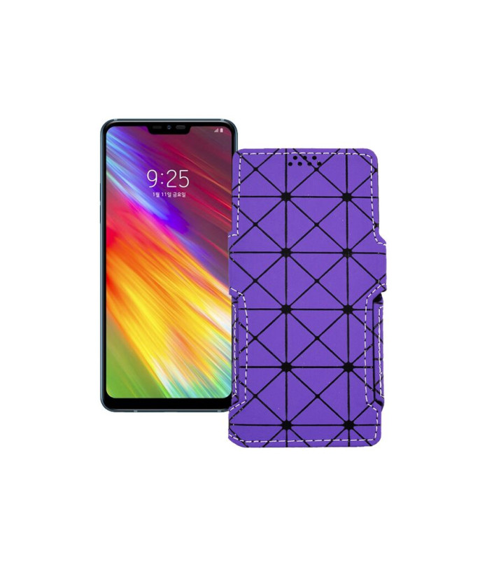 Чохол-книжка з екошкіри для телефону LG Q9