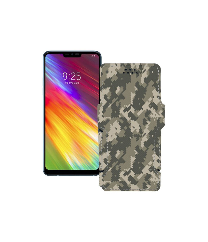 Чохол-книжка з екошкіри для телефону LG Q9