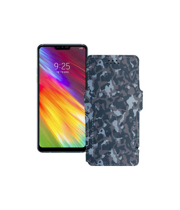 Чохол-книжка з екошкіри для телефону LG Q9