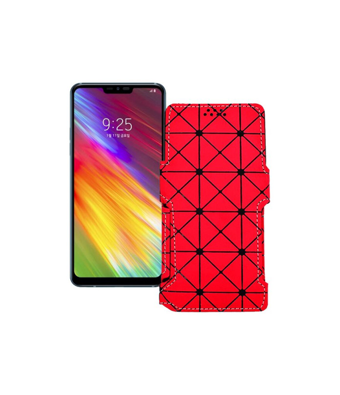 Чохол-книжка з екошкіри для телефону LG Q9