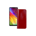 Портмоне з шкіри для телефону LG Q9