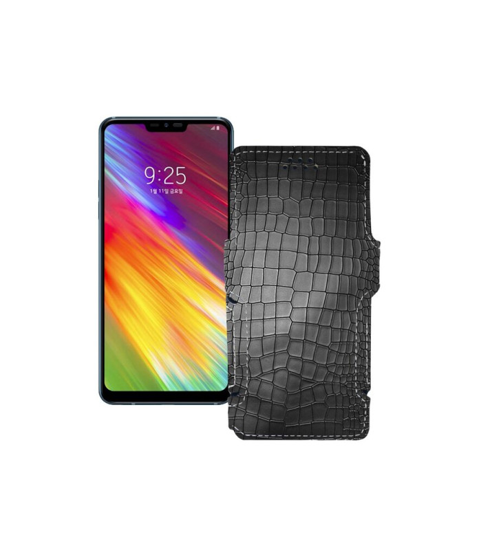 Чохол-книжка з екошкіри для телефону LG Q9