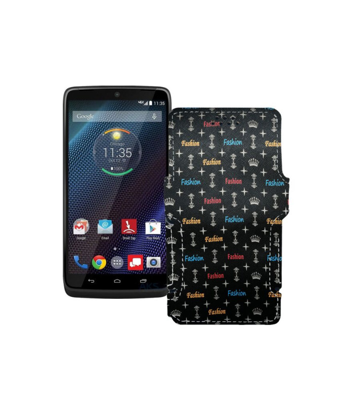 Чохол-книжка з екошкіри для телефону Motorola Droid Turbo (xt1254)