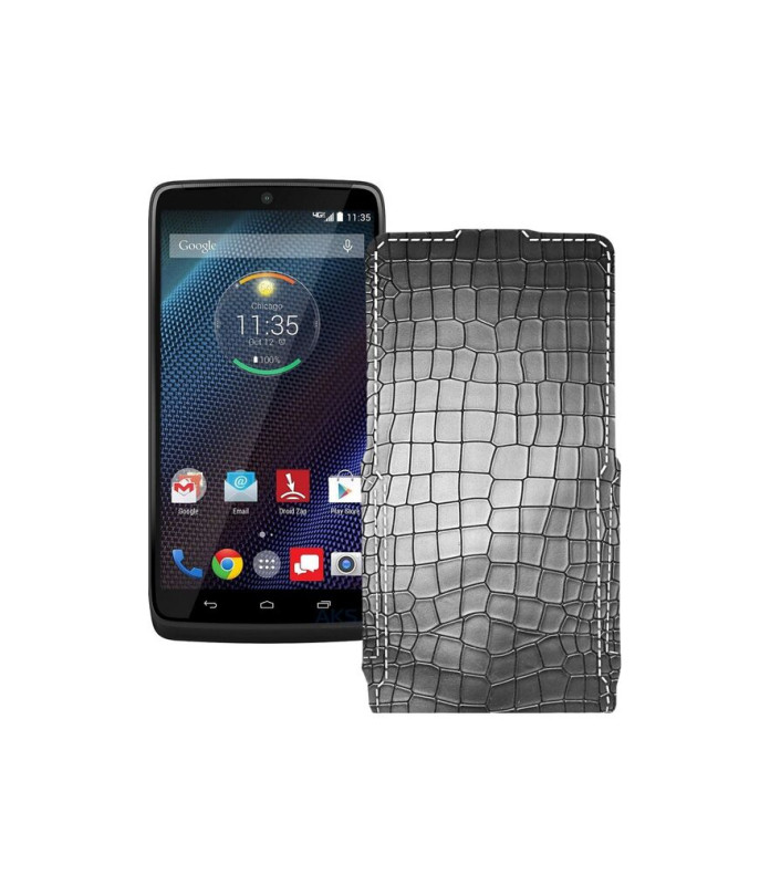 Чохол-флип з екошкіри для телефону Motorola Droid Turbo (xt1254)