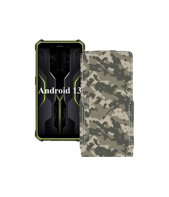 Чохол-флип з екошкіри для телефону Ulefone Armor X12 (Armor X12 Pro)