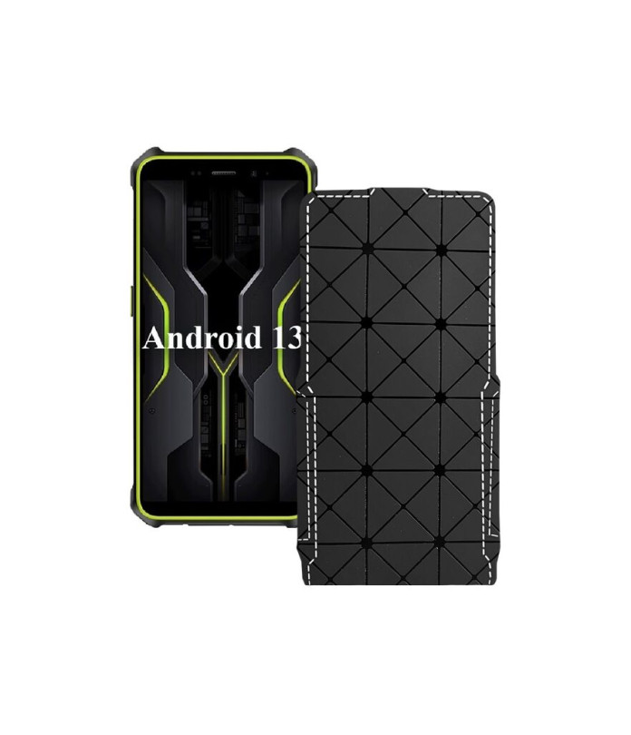 Чохол-флип з екошкіри для телефону Ulefone Armor X12 (Armor X12 Pro)