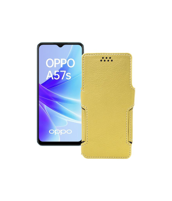 Чохол-книжка з екошкіри для телефону OPPO A57s