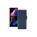 Чохол-книжка з екошкіри для телефону OPPO Find X3 Pro