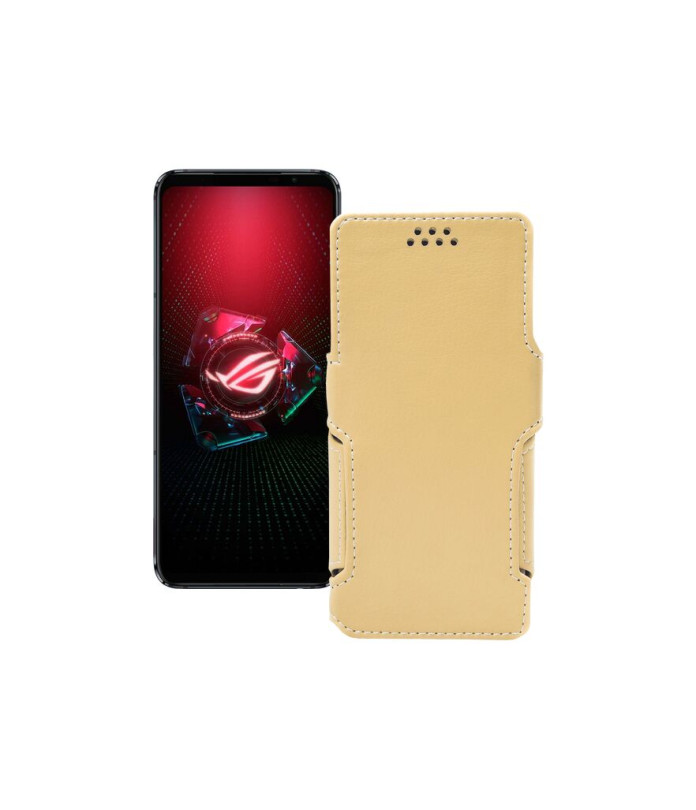 Чохол-книжка з екошкіри для телефону Asus ROG Phone 5s Pro