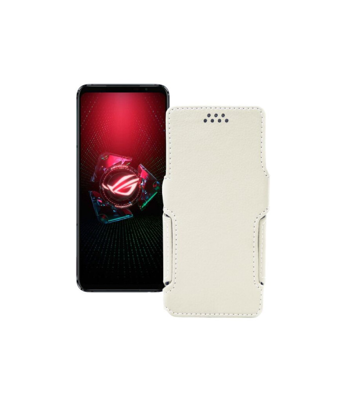 Чохол-книжка з екошкіри для телефону Asus ROG Phone 5s Pro