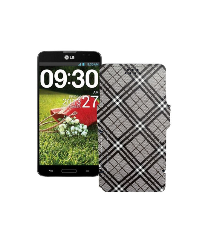 Чохол-книжка з екошкіри для телефону LG G Pro lite Dual (D686)