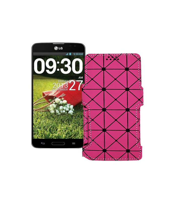 Чохол-книжка з екошкіри для телефону LG G Pro lite Dual (D686)