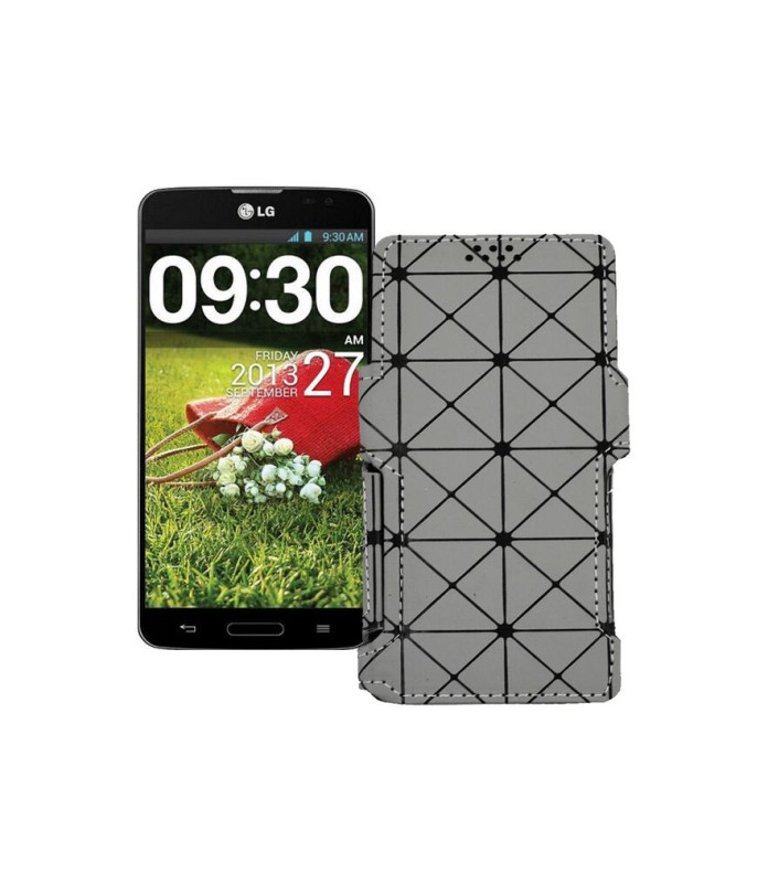 Чохол-книжка з екошкіри для телефону LG G Pro lite Dual (D686)