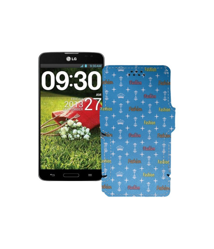 Чохол-книжка з екошкіри для телефону LG G Pro lite Dual (D686)