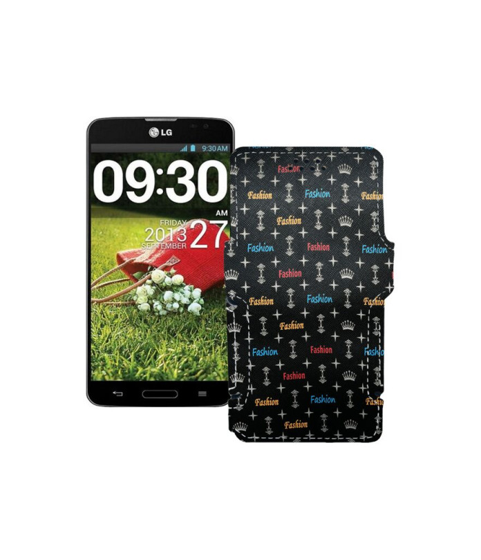 Чохол-книжка з екошкіри для телефону LG G Pro lite Dual (D686)