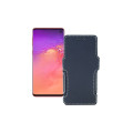 Чохол-книжка з екошкіри для телефону Samsung Galaxy S10 (G973)