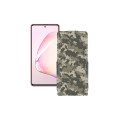 Чохол-флип з екошкіри для телефону Samsung Galaxy Note 10 Lite (N770)