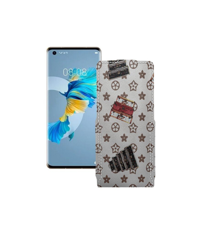 Чохол-флип з екошкіри для телефону Huawei Mate 40