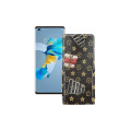 Чохол-флип з екошкіри для телефону Huawei Mate 40