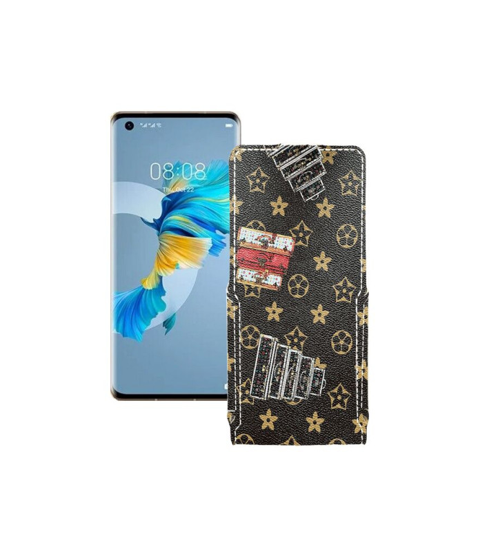 Чохол-флип з екошкіри для телефону Huawei Mate 40