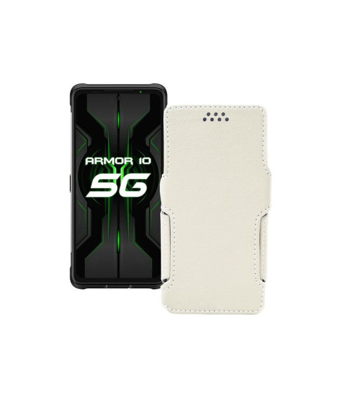 Чохол-книжка з екошкіри для телефону Ulefone Armor 10 5G