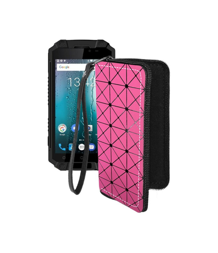 Чохол-гаманець з екошкіри для телефону Sigma X-treme PQ39 Ultra