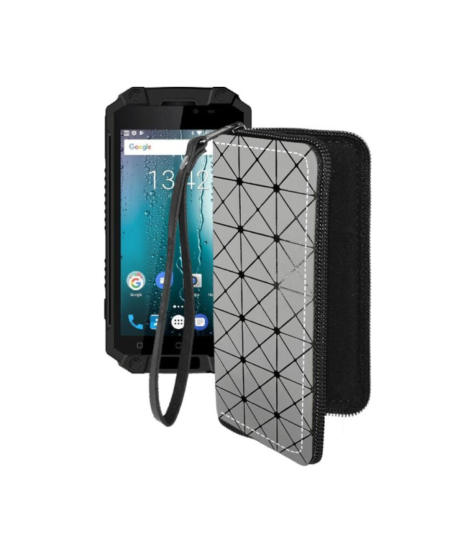 Чохол-гаманець з екошкіри для телефону Sigma X-treme PQ39 Ultra